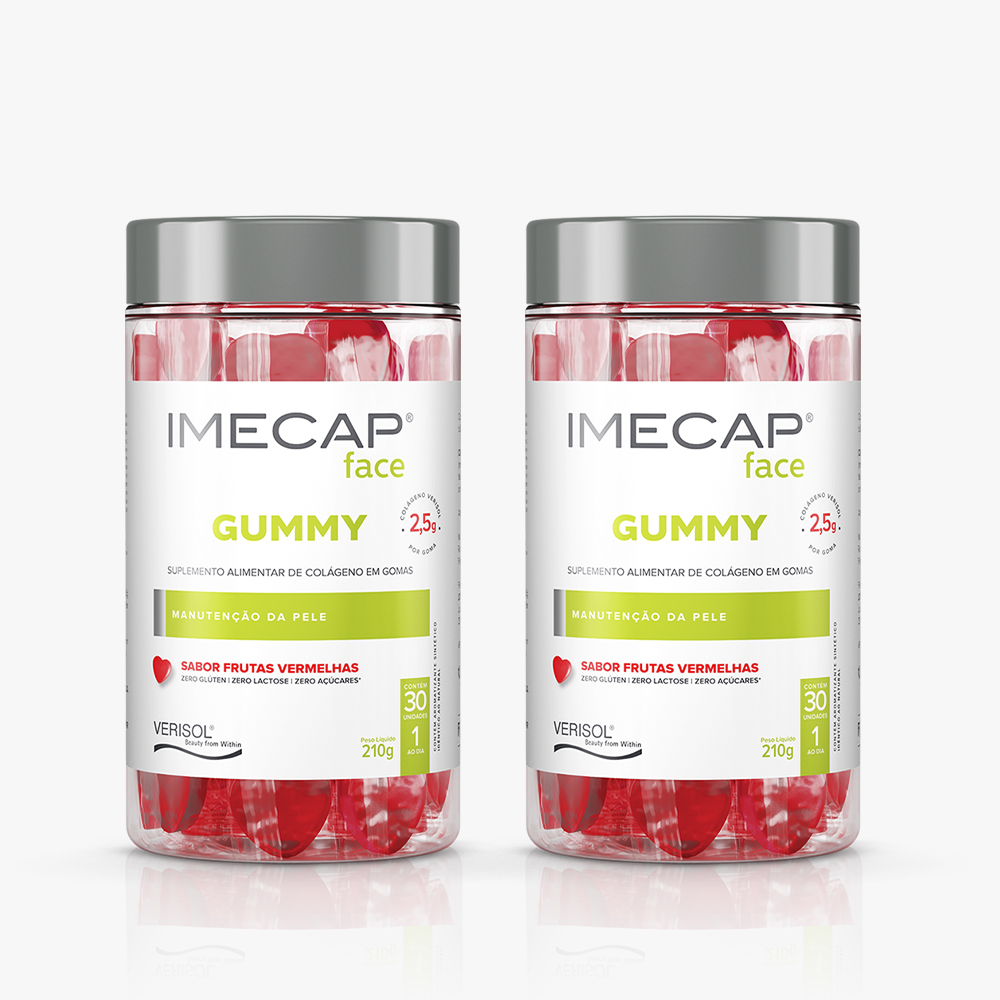 KIT GUMMY DUPLA FACIAL - IMECAP FACE