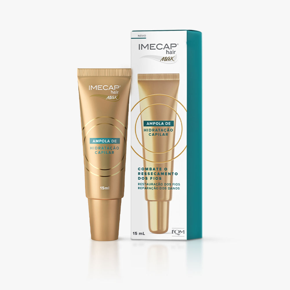 AMPOLA DE HIDRATA&Ccedil;&Atilde;O - IMECAP HAIR MAX